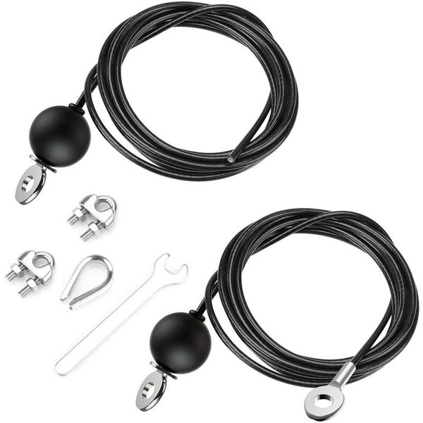 accessories 2pcs replacement gym cables, include 2m fixed cable, 3 meter adjustable cable steel wire rope for pulley machine
accessories 2pcs replacement gym cables, include 2m fixed cable, 3 meter adjustable cable steel wire rope for pulley machine