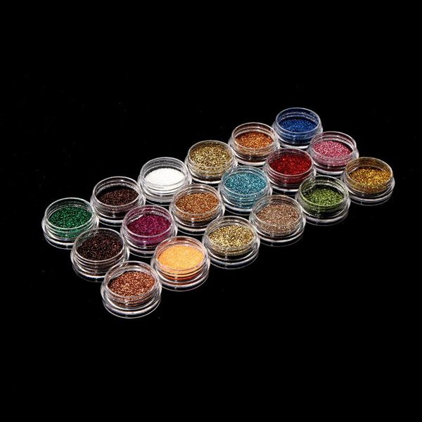 nail glitter 18 colors art powder dust for uv gel acrylic decoration tips diy accessories, Silver;gold
nail glitter 18 colors art powder dust for uv gel acrylic decoration tips diy accessories, Silver;gold