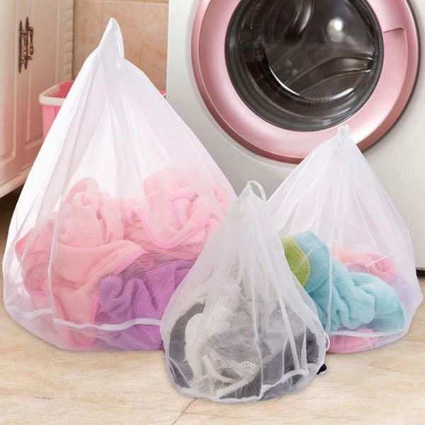 laundry bags 3 size washing bag storage clothing care foldable protection net polyester machine clothes wash
laundry bags 3 size washing bag storage clothing care foldable protection net polyester machine clothes wash