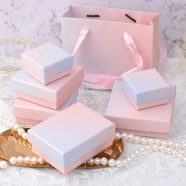 5pcs gradient paper cardboard jewelry boxes storage display carrying box for necklaces bracelets earrings square rectangle gift wrap
5pcs gradient paper cardboard jewelry boxes storage display carrying box for necklaces bracelets earrings square rectangle gift wrap