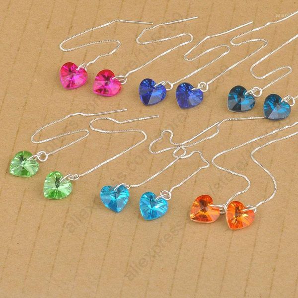 dangle & chandelier more colors genuine real 925 sterling silver jewelry ear thread ling box chain drop earrings party accessories women1
dangle & chandelier more colors genuine real 925 sterling silver jewelry ear thread ling box chain drop earrings party accessories women1