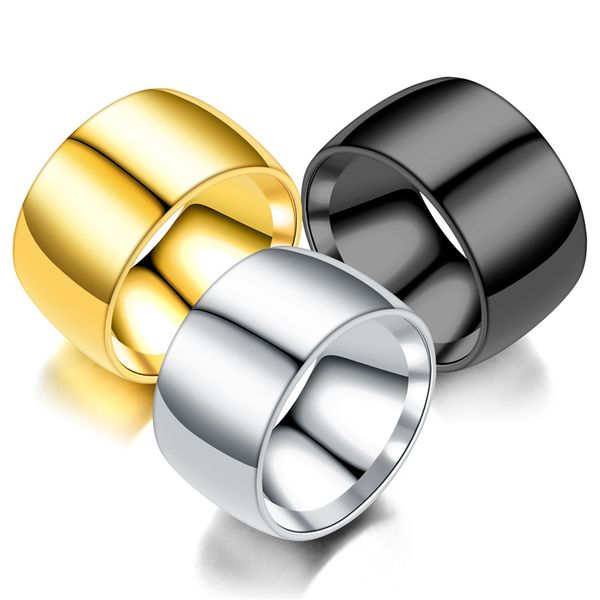 punk style personality men's rings width of the ring women couples rings black men accessories, Silver
punk style personality men's rings width of the ring women couples rings black men accessories, Silver