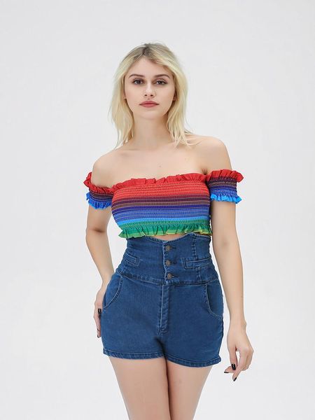 women's shorts summer high waist denim elastic comfortable fashionable casual 2021, White;black
women's shorts summer high waist denim elastic comfortable fashionable casual 2021, White;black