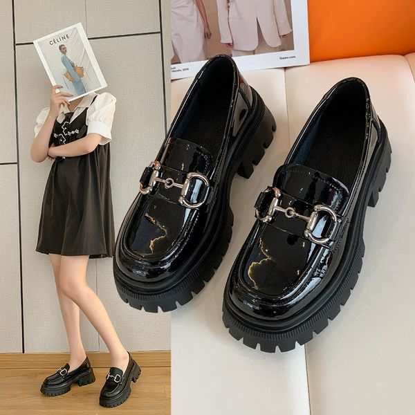 leather small leather sho women's thick sol 2021 autumn rubber foam leffer horse buckle increased single
leather small leather sho women's thick sol 2021 autumn rubber foam leffer horse buckle increased single