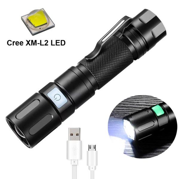 rechargeable 18650 t6 l2 led lanterna torch usb direct charge flash light lamp for outdoor hunting hiking camping flashlights tor torches
rechargeable 18650 t6 l2 led lanterna torch usb direct charge flash light lamp for outdoor hunting hiking camping flashlights tor torches