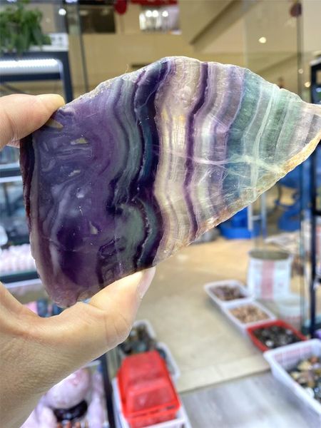 pcs nautral colorful fluorite slab specimen crystal reiki for healing home decoration random delivery decorative objects & figurines
pcs nautral colorful fluorite slab specimen crystal reiki for healing home decoration random delivery decorative objects & figurines