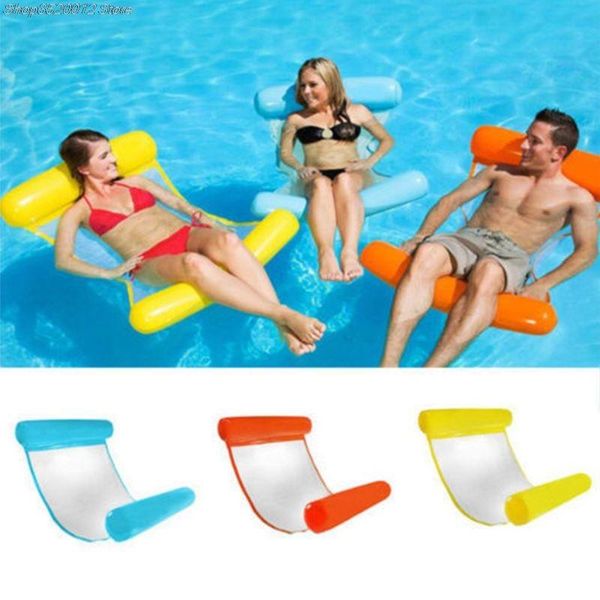 floating inflatable water hammock pool float lounge bed summer foldable swimming chair floats & tubes
floating inflatable water hammock pool float lounge bed summer foldable swimming chair floats & tubes