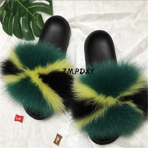 women's winter warm plush shoes kids/children's real fur slides fluffy raccoon slippers ry sandals ladies flip flops 211110, Black
women's winter warm plush shoes kids/children's real fur slides fluffy raccoon slippers ry sandals ladies flip flops 211110, Black