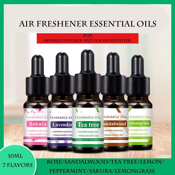 10ml essential oils for aroma diffuser air humidifier fluid watersoluble freshener oil 7 flavors scents perfume car
10ml essential oils for aroma diffuser air humidifier fluid watersoluble freshener oil 7 flavors scents perfume car
