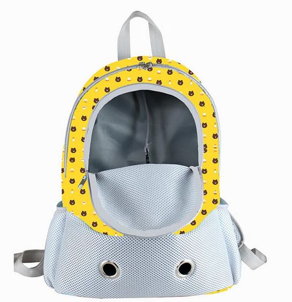 backpack pet carrier dog bag portable travel front mesh head out double shoulder
backpack pet carrier dog bag portable travel front mesh head out double shoulder