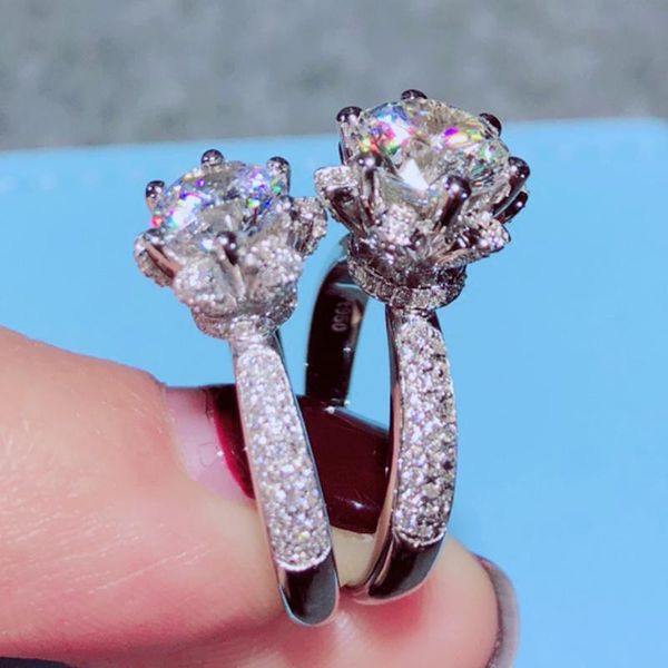 wedding rings valuable flower promise ring 925 sterling silver 3ct cz couple engagement for women bridal statement jewelry, Slivery;golden
wedding rings valuable flower promise ring 925 sterling silver 3ct cz couple engagement for women bridal statement jewelry, Slivery;golden