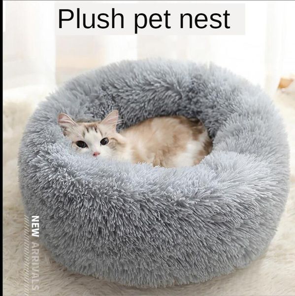 cat beds & furniture 35/40/50/70cm round plush bed house mat winter warm sleeping cats nest soft long dog basket portable pet cushion
cat beds & furniture 35/40/50/70cm round plush bed house mat winter warm sleeping cats nest soft long dog basket portable pet cushion
