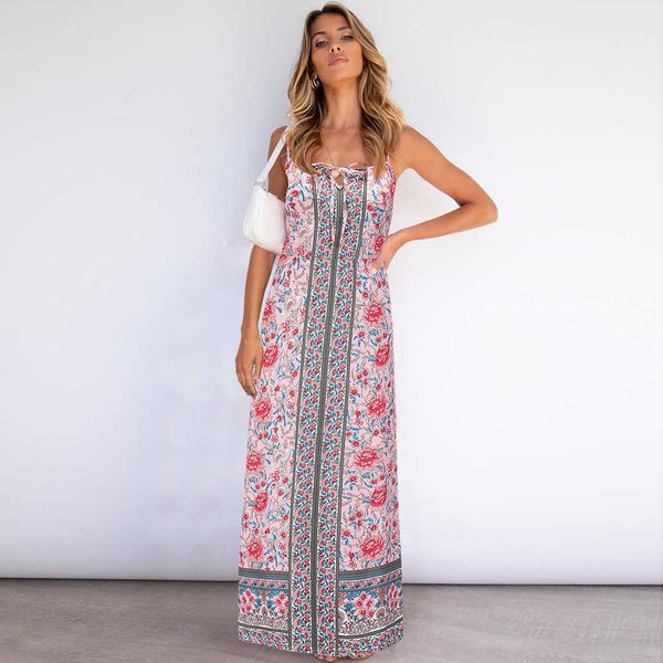 floral print long dresses for women vintage sling lace up sleeveless tunic summer dress female bohemia beach vestidos 210526, Black;gray
floral print long dresses for women vintage sling lace up sleeveless tunic summer dress female bohemia beach vestidos 210526, Black;gray