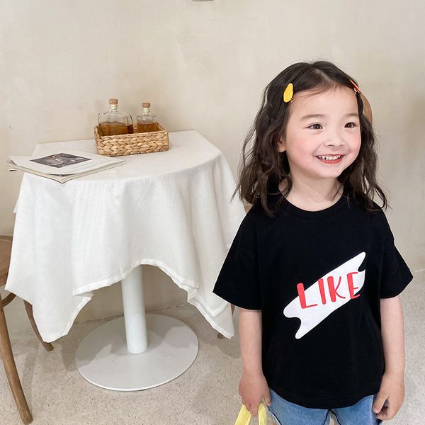 summer casual printing short sleeve t shirts boys and girls 5 colors cotton all-match tees 210508, Blue
summer casual printing short sleeve t shirts boys and girls 5 colors cotton all-match tees 210508, Blue