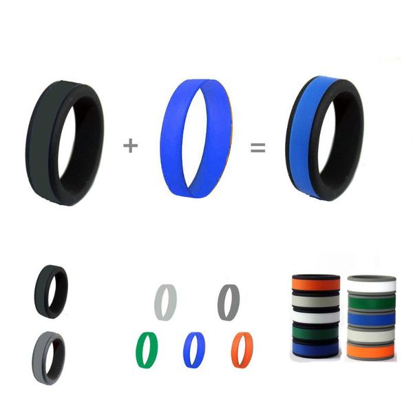 wedding rings 8mm silicone ring hypoallergenic crossfit flexible sports diy your personality rubber finger for men women, Slivery;golden
wedding rings 8mm silicone ring hypoallergenic crossfit flexible sports diy your personality rubber finger for men women, Slivery;golden