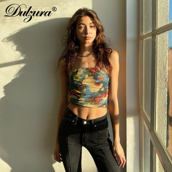 dulzura floral print dstring ruched women strap crop camis bodycon streetwear party club 2021 summer clothes vintage, Black;white
dulzura floral print dstring ruched women strap crop camis bodycon streetwear party club 2021 summer clothes vintage, Black;white