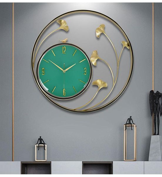green chinese creativity wall clock copper modern simple art mute round metal large reloj de pared home decor ek50wc clocks
green chinese creativity wall clock copper modern simple art mute round metal large reloj de pared home decor ek50wc clocks