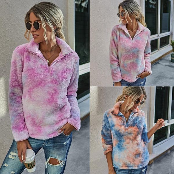 women's hoodies & sweatshirts women sweatshirt sudaderas vintage selling 2021 autumn stand collar tie-dye plush comfortable pullover ho, Black
women's hoodies & sweatshirts women sweatshirt sudaderas vintage selling 2021 autumn stand collar tie-dye plush comfortable pullover ho, Black