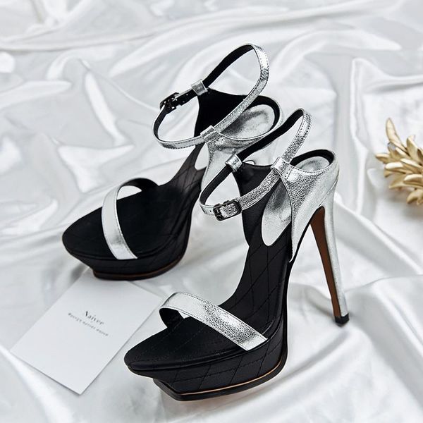 dress shoes siddons women's sandals 2021 summer waterproof platform stiletto-heeled buckle with gold and silver, Black
dress shoes siddons women's sandals 2021 summer waterproof platform stiletto-heeled buckle with gold and silver, Black