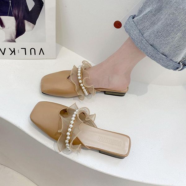 slippers shoes casual low cover toe string bead slides slipers women luxury soft flat summer 2021 pu rubber, Black
slippers shoes casual low cover toe string bead slides slipers women luxury soft flat summer 2021 pu rubber, Black