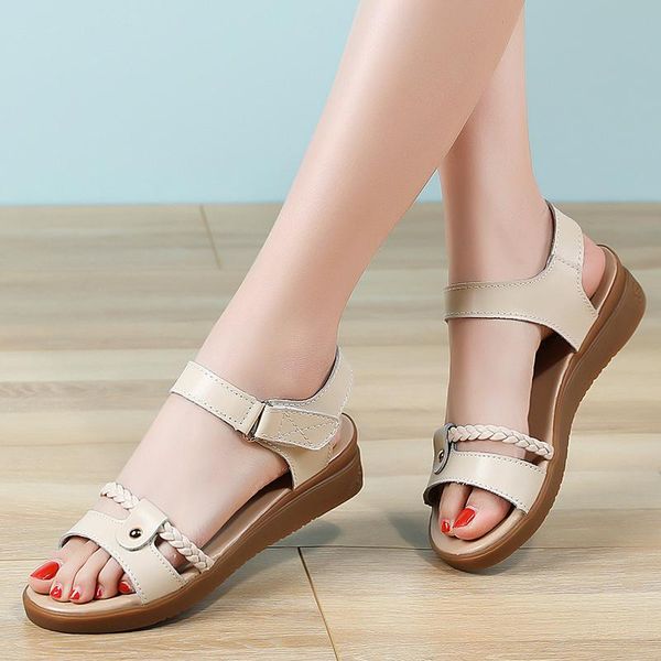 sandals women flip flops summer rome genuine leather breathable non-slip shoes woman slides casual female, Black
sandals women flip flops summer rome genuine leather breathable non-slip shoes woman slides casual female, Black