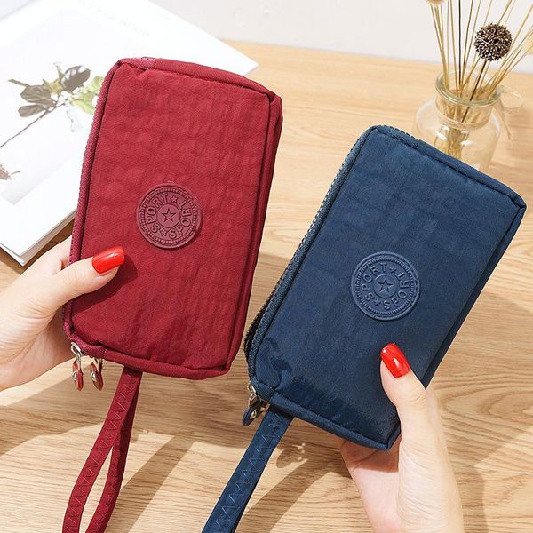 wallets women wallet cute coin clutch bag female long purse cards holder keys money clip bags 3 zippers lady brand handbag, Red;black
wallets women wallet cute coin clutch bag female long purse cards holder keys money clip bags 3 zippers lady brand handbag, Red;black
