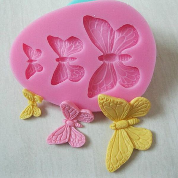 cake tools 3d butterfly fondant silicone mold bakeware baking chocolate decoration sugar process mould
cake tools 3d butterfly fondant silicone mold bakeware baking chocolate decoration sugar process mould