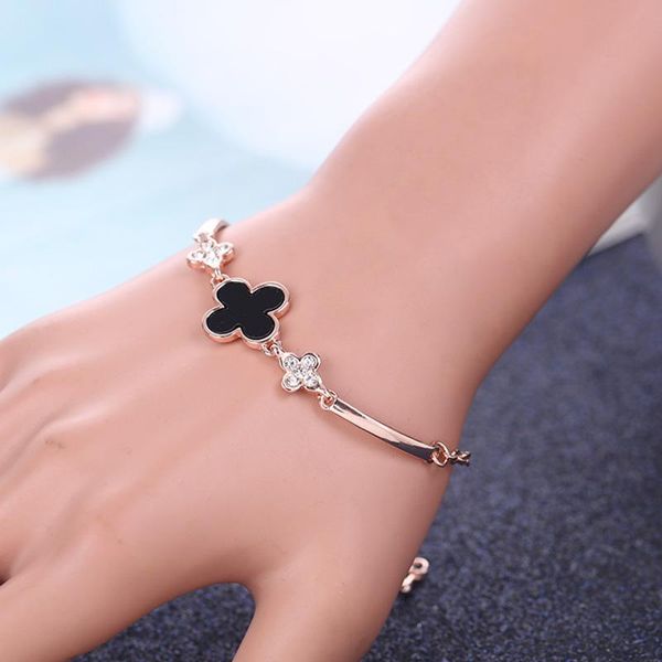 charm bracelets four-leaf clover bracelet female jewelry birthday gift, Golden;silver
charm bracelets four-leaf clover bracelet female jewelry birthday gift, Golden;silver