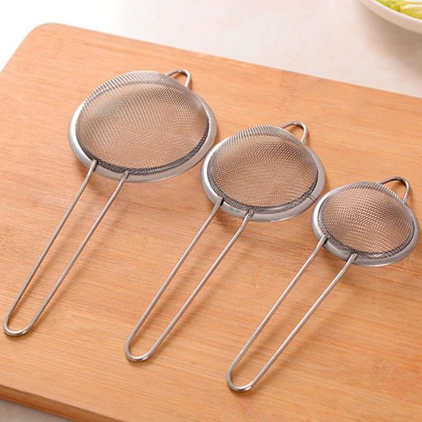 fine mesh stainless steel strainers colander sieve powdered sugar sifter flour baking tools with handle kitchen accessories & pastry
fine mesh stainless steel strainers colander sieve powdered sugar sifter flour baking tools with handle kitchen accessories & pastry