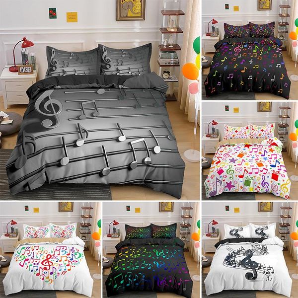 bedding sets music geometric set 2/3 pieces of fashionable quilt cover with pillowcase and soft duvet
bedding sets music geometric set 2/3 pieces of fashionable quilt cover with pillowcase and soft duvet
