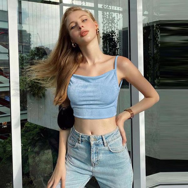 women's tanks & camis summer women cropped backless lace up sleeveless solid vest cute clothing yk2 white
women's tanks & camis summer women cropped backless lace up sleeveless solid vest cute clothing yk2 white