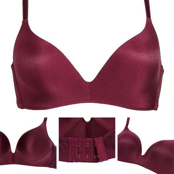 bras ladies fashion gathering bra one piece without steel ring seamless thin underwear, Red;black
bras ladies fashion gathering bra one piece without steel ring seamless thin underwear, Red;black