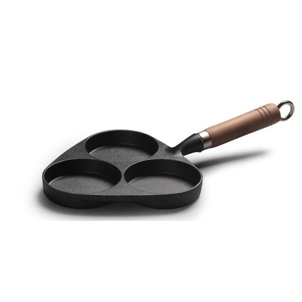 pans home kitchen three-hole cast iron wooden handle thickened uncoated egg dumpling omelette pan
pans home kitchen three-hole cast iron wooden handle thickened uncoated egg dumpling omelette pan