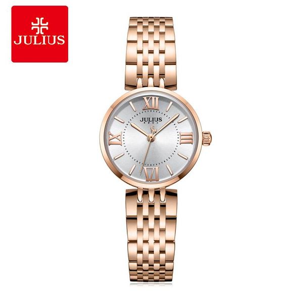 wristwatches julius casual lady women's watch japan quartz elegant fashion hours bracelet stainless steel girl's birthday gift box, Slivery;brown
wristwatches julius casual lady women's watch japan quartz elegant fashion hours bracelet stainless steel girl's birthday gift box, Slivery;brown