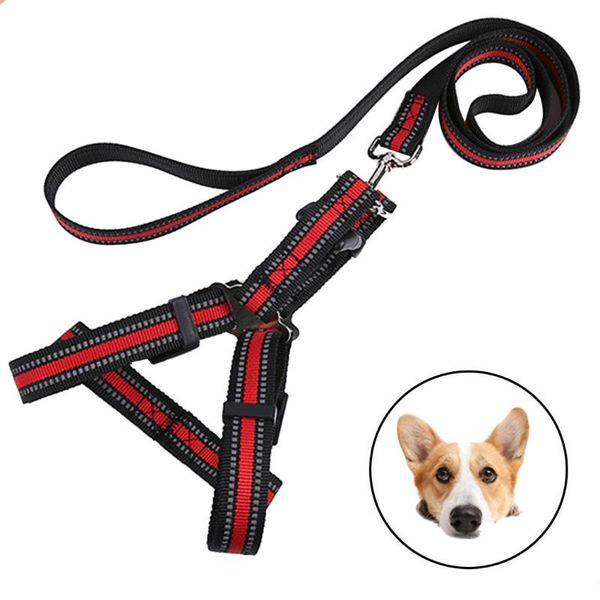 dog collars & leashes leash adjustable reflective strap pet training lead with vest harness for walking
dog collars & leashes leash adjustable reflective strap pet training lead with vest harness for walking