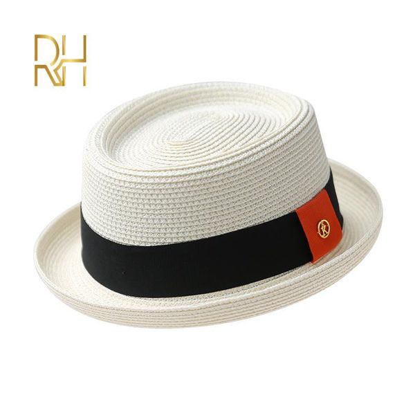 wide brim hats 2021 summer men natural paper straw sun hat dad boater fedora male flat beach jazz lady panama cap, Blue;gray
wide brim hats 2021 summer men natural paper straw sun hat dad boater fedora male flat beach jazz lady panama cap, Blue;gray