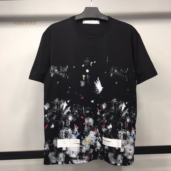 2021 high-quality mens t shirt short-sleeved fireworks starry sky graffiti men and women the same loose round neck t-shirt half-sleeved tide, White;black
2021 high-quality mens t shirt short-sleeved fireworks starry sky graffiti men and women the same loose round neck t-shirt half-sleeved tide, White;black