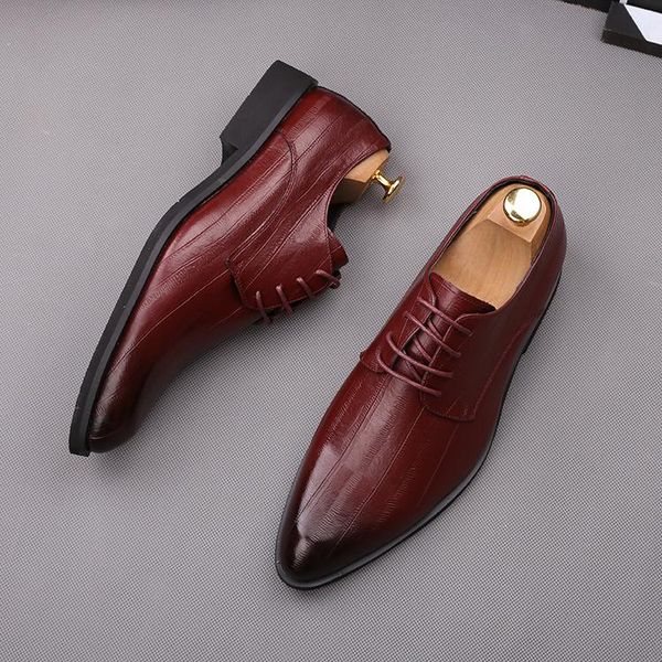 dress shoes luxury charming vintage pointed lace-up leather party flat loafers for men formal wedding prom, Black
dress shoes luxury charming vintage pointed lace-up leather party flat loafers for men formal wedding prom, Black