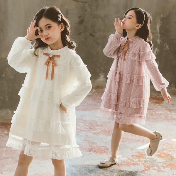 girl's dresses girls dress spring autumn long sleeve polka dot cake princess for cute baby girl layered kids party clothing, Red;yellow
girl's dresses girls dress spring autumn long sleeve polka dot cake princess for cute baby girl layered kids party clothing, Red;yellow