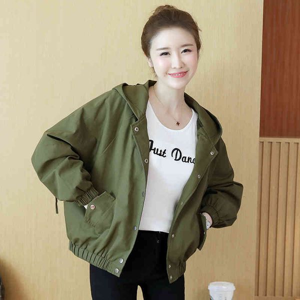 jacket 2021 spring autumn big size loose short coats female korean harajuku tooling long sleeve women hooded baseball jacket outerwear, Black;brown
jacket 2021 spring autumn big size loose short coats female korean harajuku tooling long sleeve women hooded baseball jacket outerwear, Black;brown