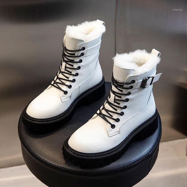 boots 2021 handmade women wool warm winter for ladies sports snow boot shoes woman genuine leather platform botas mujer1, Black 
boots 2021 handmade women wool warm winter for ladies sports snow boot shoes woman genuine leather platform botas mujer1, Black