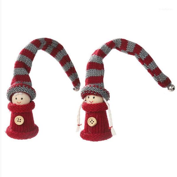 christmas decorations 2pcs lovely pendants knitted long hat collectible doll xmas tree ornaments home garden party decoration1
christmas decorations 2pcs lovely pendants knitted long hat collectible doll xmas tree ornaments home garden party decoration1