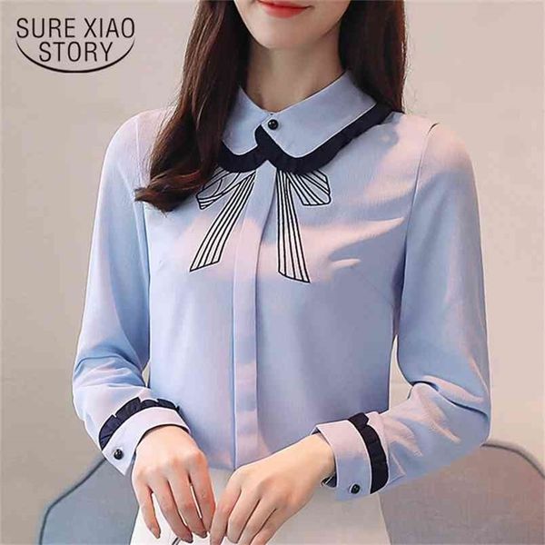 autumn womens and blouses long sleeve shirt feminina fashion woman blue office blouse blusas 1332 45 210506, White
autumn womens and blouses long sleeve shirt feminina fashion woman blue office blouse blusas 1332 45 210506, White