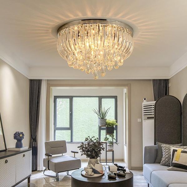 ceiling lights crystal bedroom lamps modern minimalist american living room round light luxury
ceiling lights crystal bedroom lamps modern minimalist american living room round light luxury