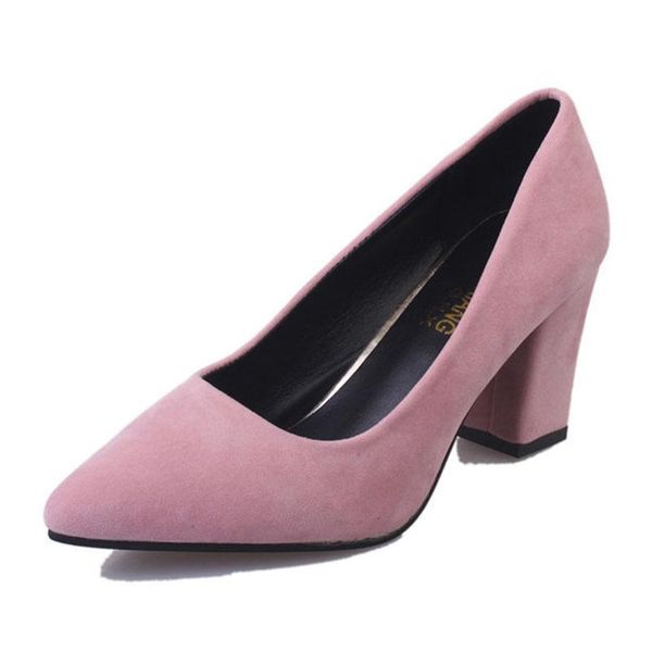 dress shoes cozulma women solid color pumps hoof heels stilettos female flock pointed toe slip-on party size 35-39, Black
dress shoes cozulma women solid color pumps hoof heels stilettos female flock pointed toe slip-on party size 35-39, Black