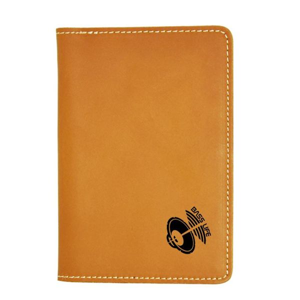 card holders engraved picture bass life passport wallet simple travel cover leather, Brown;gray
card holders engraved picture bass life passport wallet simple travel cover leather, Brown;gray