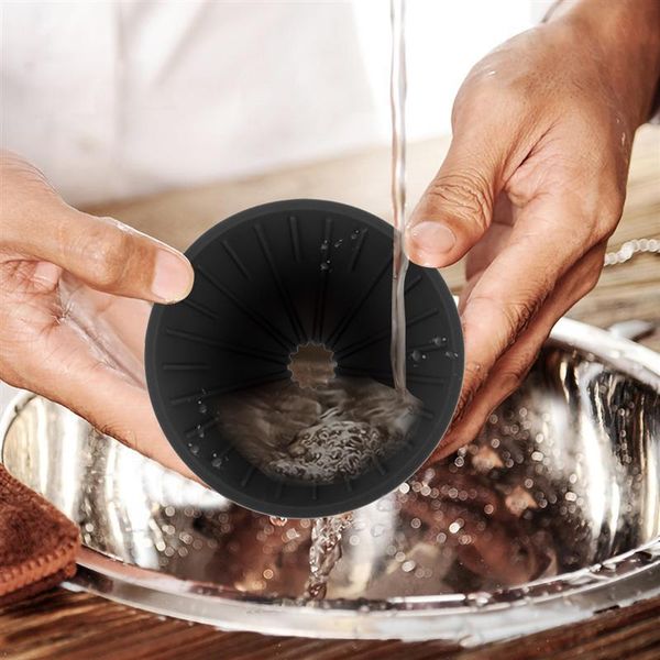 coffee filters portable reusable hand filter cup v60 cone type 1-2 people silica gel coffeeware kitchen products
coffee filters portable reusable hand filter cup v60 cone type 1-2 people silica gel coffeeware kitchen products