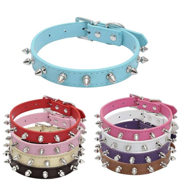 pet supplies cool leather cat collar sting nail small dog leash dog collar accessories anti-bite kitten collar pu punk rivet
pet supplies cool leather cat collar sting nail small dog leash dog collar accessories anti-bite kitten collar pu punk rivet