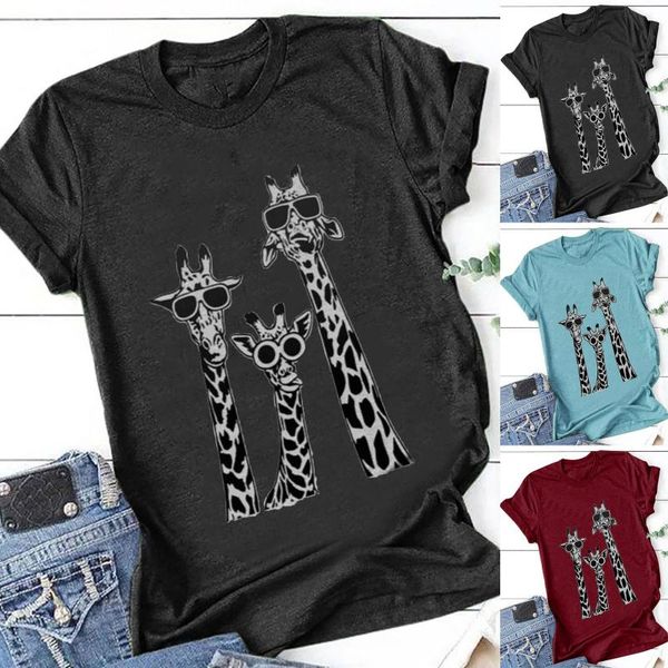 family of three woman round neck t-shirt prints loose short solid fashion goth women's clothing for 2021 frau t-shirts, White
family of three woman round neck t-shirt prints loose short solid fashion goth women's clothing for 2021 frau t-shirts, White