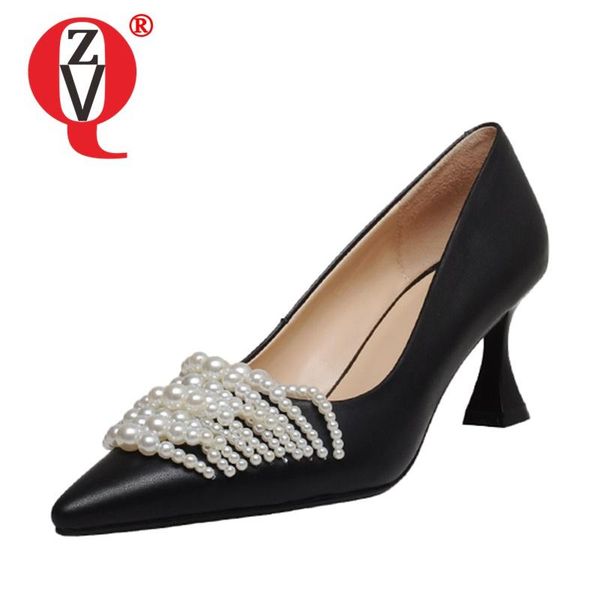 dress shoes zvq women good qualtiy pumps heels pointed toe string beads decoration solid color mature ventilation four seasons leisure, Black 
dress shoes zvq women good qualtiy pumps heels pointed toe string beads decoration solid color mature ventilation four seasons leisure, Black